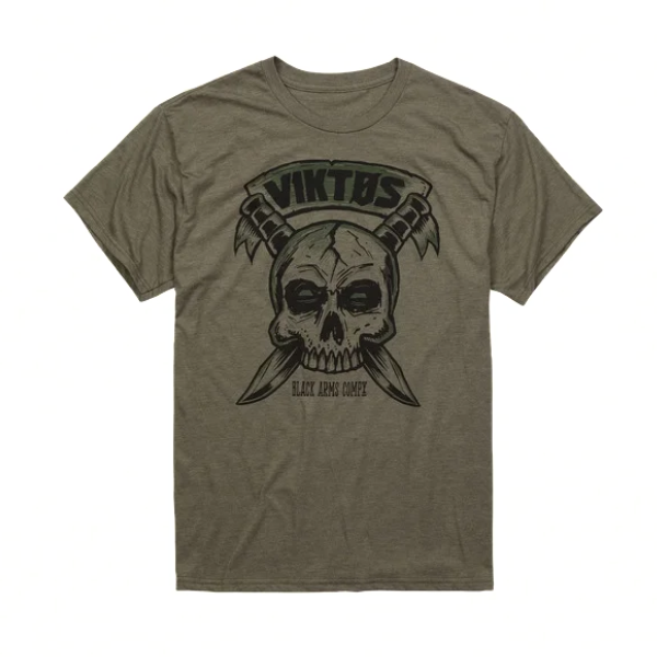 TEE KBARRED OLIVE HEATHER  18076